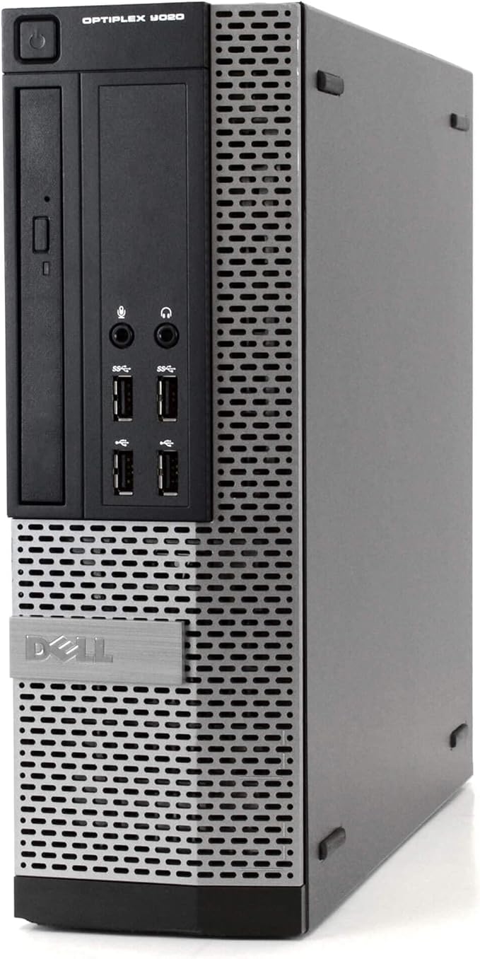 Dell Optiplex 9020 Desktop Computer PC, Intel Quad-Core i5, 500GB HDD Storage, 8GB DDR3 RAM, WiFi, 20 in Monitor, RGB Productivity Bundle, Windows 11 Pro (Renewed)