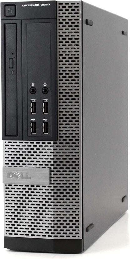 Dell Optiplex 9020 Desktop Computer PC, Intel Quad-Core i5, 500GB HDD Storage, 8GB DDR3 RAM, WiFi, 20 in Monitor, RGB Productivity Bundle, Windows 11 Pro (Renewed)