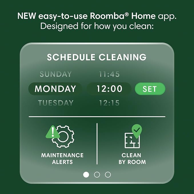 iRobot Roomba 105 Vac Robot Vacuum with AutoEmpty Dock - Self-Empties for 75 Days, Easy to use, Intense Power-Lifting Suction, LiDAR Navigation, Multi-Surface Cleaning, Cleans in Neat Rows | Autoempty Dock Up to 75 Days, Clearview Lidar Mapping, WI-FI ...
