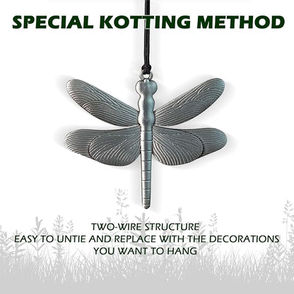 Dragonfly Wind Chimes for Outside with Bright Silver,29 "Memorial Wind Chimes Create a Zen Atmosphere for Outdoor,Garden Patio Yard Decor,Unique Dragonfly Gift for Women/Unisex