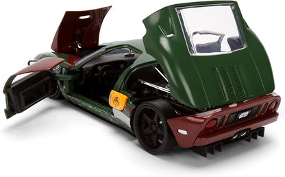 Jada Star Wars Boba Fett with 2005 Ford GT Die-Cast Vehicle and Figure Set 1:24 Scale Toys