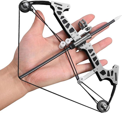 Archery Bow Set Left and Right Hand Compound Bow Hunting Bow Metal Material Catapult RH/LH for Practice Archery