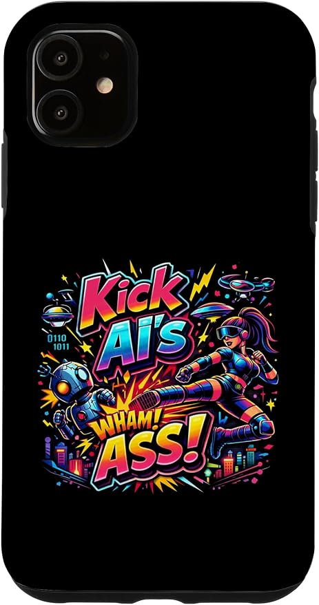 Tech Human vs AI Case for iPhone 11