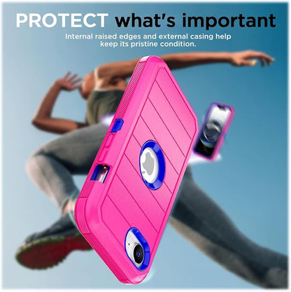 AICase for iPhone 17e/iPhone 16e Case 2026,Heavy Duty Drop Protection Full Body Rugged Shockproof/Drop Proof/Dust Proof Military Protective Tough Durable Cell Phone Cover for iPhone 17e/16e 6.1_6