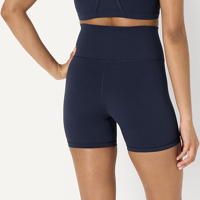 Amazon Essentials Women's Active FormFlex Buttery Soft High Waist Biker Shorts