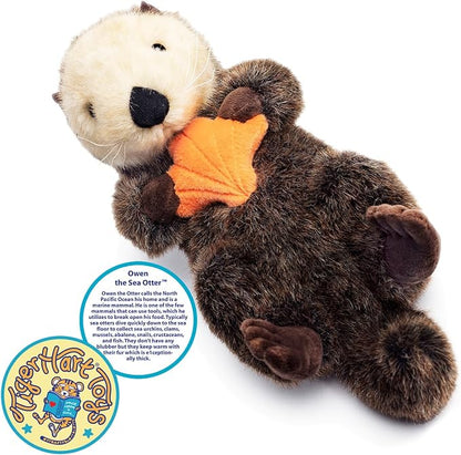 TigerHart Owen The Sea Otter - 13 Inch Stuffed Animal Plush