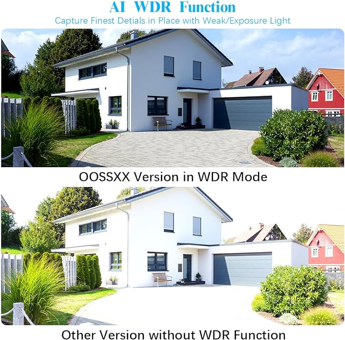 (2026 Update 120 Day Storage) 5MP PT Wireless Security Camera System with AI Human Tracking, Dual-Band 2.4G&5G WiFi, 130° Wide Angle, 2-Way Audio, No Monthly Fee, Outdoor Home Security Kit