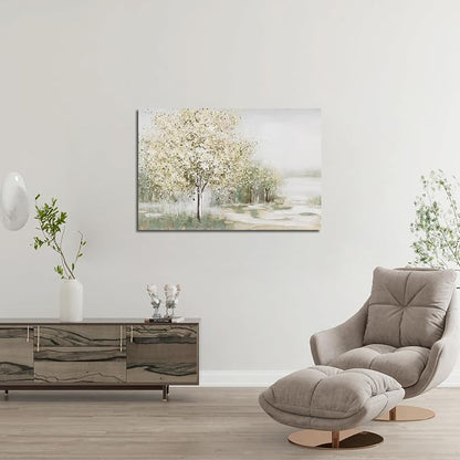Canvas Wall Art Decor Wall Art Pictures for Living Room Canvas Art Wall Decor Artwork for Walls Natural Landscape Wall Art Decor Vintage Tree Wall Art Prints 24" X 36" for Bedroom Office Kitchen