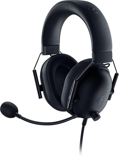 Razer BlackShark V2 X Wired PlayStation Gaming Headset, Black | 50mm Drivers, Cardioid Mic, Lightweight, Comfortable Noise Isolating Earcups, For PS5, Xbox Series X, PC, Switch, 3.5 mm Jack
