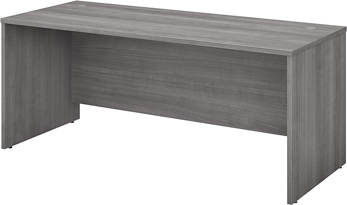 Bush Business Furniture Studio C Office Desk, Computer Table for Home or Professional Workspace, 72W x 30D, Platinum Gray