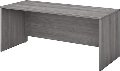 Bush Business Furniture Studio C Office Desk, Computer Table for Home or Professional Workspace, 72W x 30D, Platinum Gray