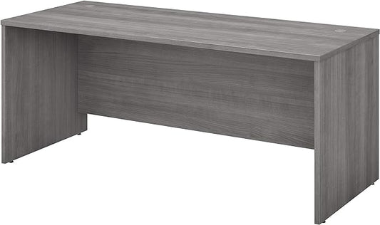 Bush Business Furniture Studio C Office Desk, Computer Table for Home or Professional Workspace, 72W x 30D, Platinum Gray