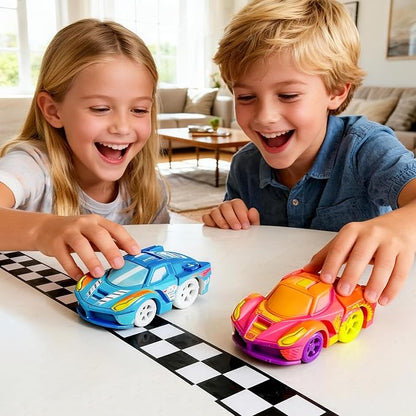 Paint Your Own Car Lamp Kit, Arts and Crafts for Kids Ages 8-12, Arts and Crafts for Kids 4-6, DIY Lightning Hyper Night Light, Painting Kit Birthday Gifts for Girls Boys Ages 3 4 5 6 7 8 9 10 11 12+