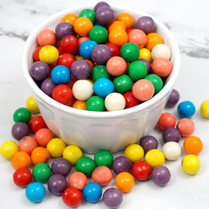 Gumballs for Gumball Machine, 0.5 Inch Mini Gumballs, Approx. 1,120 Pieces, 4lb Bulk Bag, Bubble Gum Assorted Fruit Flavored Bubble Gum, Gumball Machine Refills