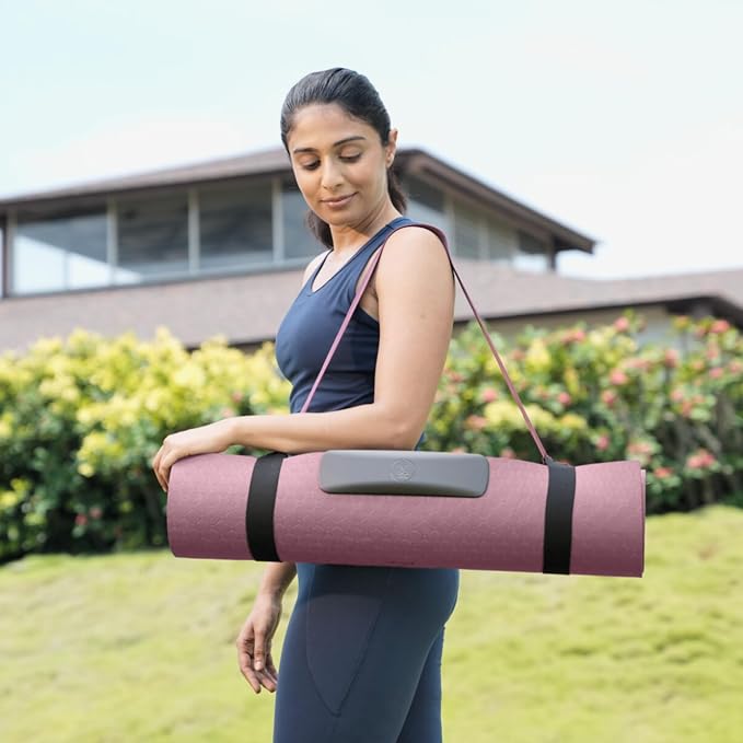 Smart Mat Gen3 - Dark Grey| AI Powered Yoga Mats For Home Workout | Lightweight Yoga Mats of 6mm | Real Time Tracking Exercise Mats For Men & Women