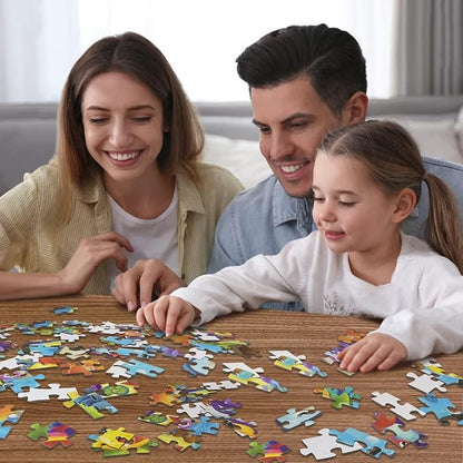 HUADADA Jigsaw Puzzles for Kids 100 Pieces, Underwater Floor Toys Montessori Learning Education Activities Birthday Gifts for Toddlers Boys Girls Ages 5 6 7 8+ Years Old (15"x10"), 1:1 Poster