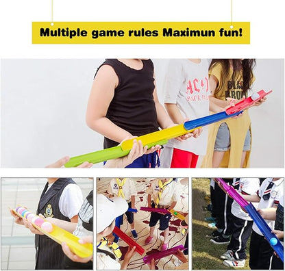 KINDEN Team Building Exercise Activities Pipeline Kit Group Games, Half Pipes Indoor Outdoor Ice Breaker Group Learning Team Work Youth Sports for Kids Teens, Children, Adults Competition Funny Games