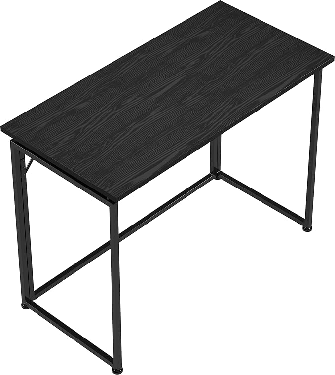 Techni Mobili Space Saving Folding Desk, Black