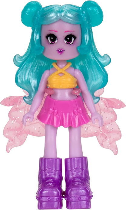 Royale High 3” Light Mermaid Fashion Doll - 1 Figure with 9 Fashion Accessories - Virtual Item Code Included - Series 3 - Ages 5+