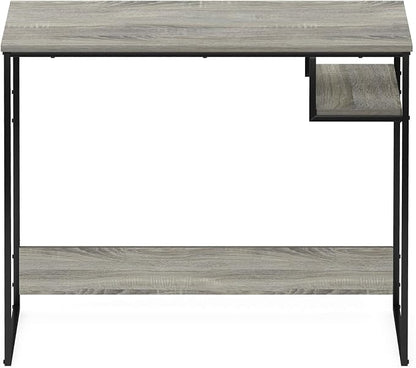 Furinno Moretti Lifestyle Study Desk, 35 Inches, French Oak Grey