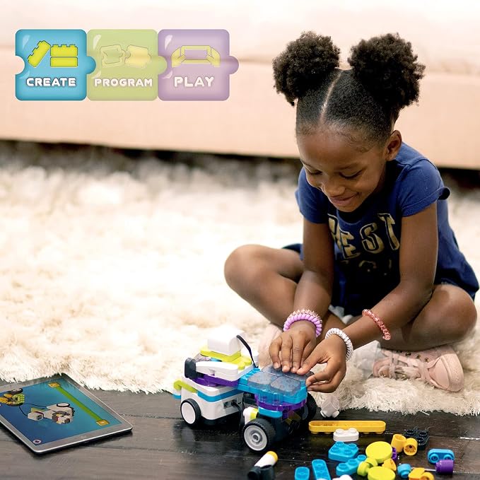 BOTZEES Classic Plus Coding Robots for Kids, Remote Control Robot, 8 in 1 AR STEM Toys for 4+ Years Old Kids (APP Based, iOS, Android and Kindle Fire Compatible)
