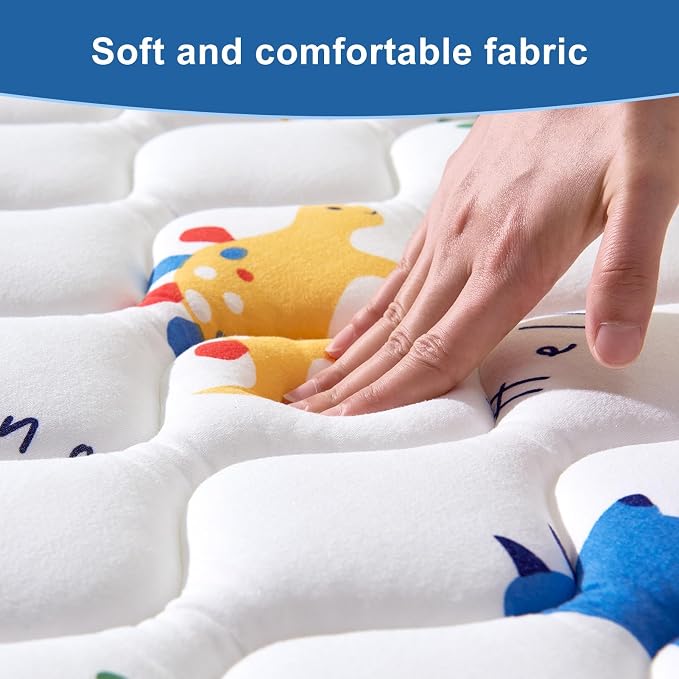 Odorless Premium Foam Baby Play Mat 79" x 71", Soft Microfiber Fabric Crawling Mat for Floor- Comfortable and Hypoallergenic, Non-Slip Cushioned Floor Playpen mat for Infants,Babies,Toddlers