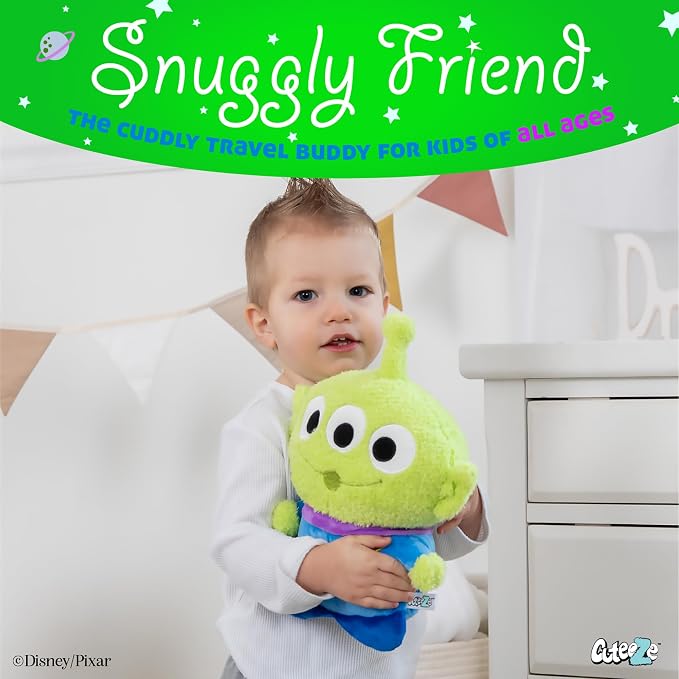 Kids Preferred Disney Pixar Toy Story Little Green Man Alien Cuteeze Extra Soft Plush Stuffed Animal Toy for Baby and Toddler Boys and Girls 12 Inches