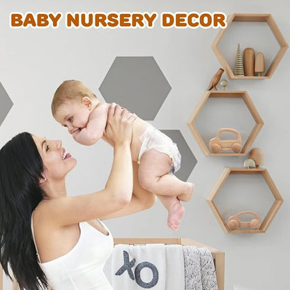 TOY Life Wooden Toys Cars, Montessori Baby Toys 6-12 Months, Wooden Baby Toys Rattle Cars for Toddlers 1-3, Baby Boy Girl Nursery Decor, Montessori Toys for 1 Year Old Boy First Birthday Gift