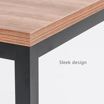 Modern 48 Inch Computer Desk for Home Office - Sleek and Sturdy, Ideal for Work and Study, Multi-purpose Table for Writing, Dining, and Workstation, Suitable for Office and Home Office Use