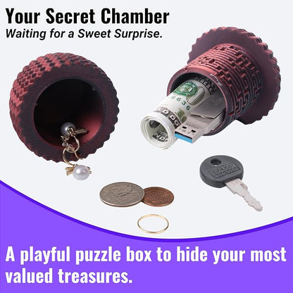 Maze Egg Money Puzzle Gift Box: Available in 4 Unique Internal Designs - Secret Cash Holder & Surprise Gift Container for Easter, Birthday, Wedding - Fun Brain Teaser Toy for Kids & Adults