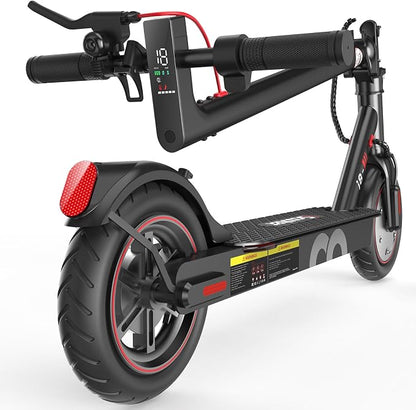 iScooter Electric Scooter Adults & Big Kids, Cruise Control, Dual Braking System, Smart App, Foldable Electric Scooter for Commuting & Campus Use