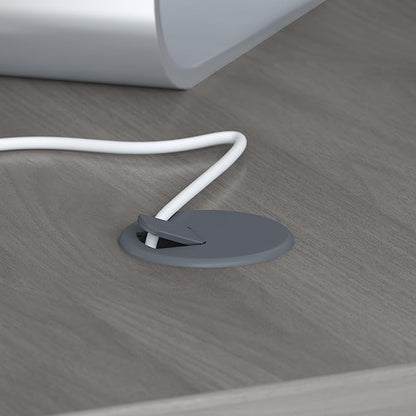 Bush Business Furniture Echo Computer Desk, 72W, Modern Gray