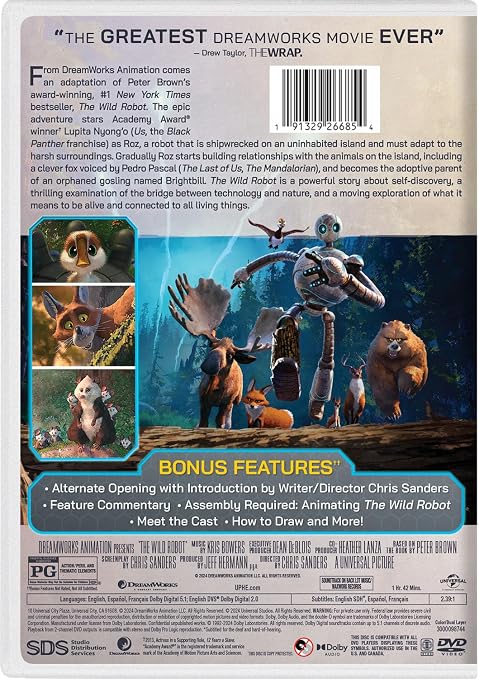 The Wild Robot - Collector's Edition [DVD]