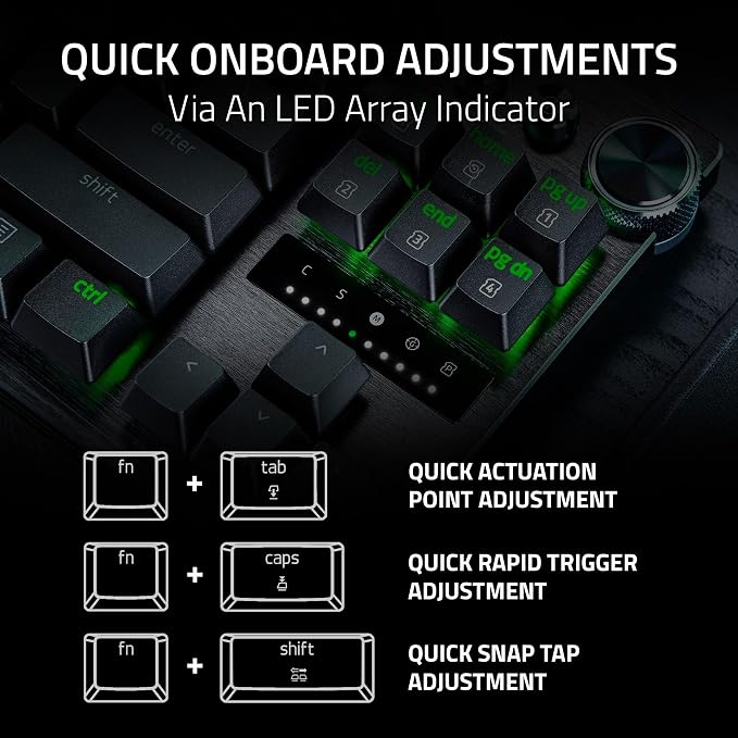Razer Huntsman V3 Pro TKL 8KHz Esports Gaming Keyboard, Niko Edition | Analog Optical Switches Gen 2, Razer Snap Tap, Rapid Trigger, Adjustable Actuation, Media Controls
