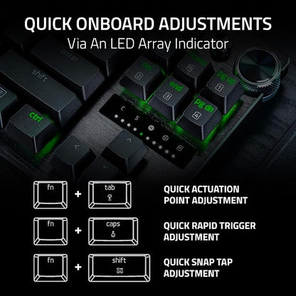 Razer Huntsman V3 Pro TKL 8KHz Esports Gaming Keyboard, Niko Edition | Analog Optical Switches Gen 2, Razer Snap Tap, Rapid Trigger, Adjustable Actuation, Media Controls