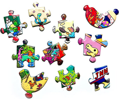 Big Rock City • 1000-Piece Jigsaw Puzzle from The Magic Puzzle Company • Series Four