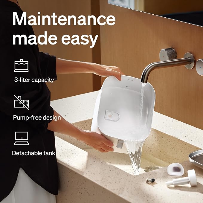PETLIBRO Upgrade Cat Water Fountain Stainless Steel Tray, Dockstream 2 Cat Fountain Indoor, 3L/101oz Auto Cat Fountains for Drinking, App Monitoring Pet Water Fountain Dog, 5G WiFi Cat Water Dispenser