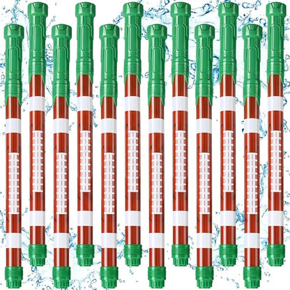 Halloscume 12 Pcs Football Party Favors, 15'' Water Guns Bulk for Kids Water Squirt Blasters Guns, Summer Activity Swimming Pool Backyard Beach Outdoor Toys for Kids Adults, 39 ft Range Shooter