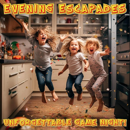 Funwares Home Edition, 218 Minute of Fun Games - Minute to Win It Family Party & Travel for Kids & Adults, 2-12 Players! Play with Everyday Household Items.