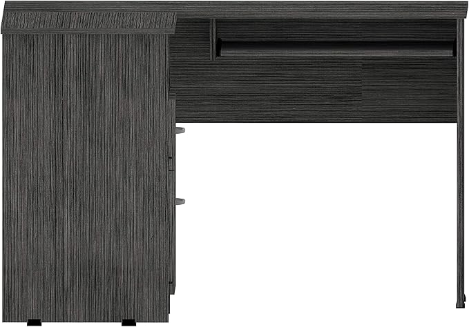 NicBex Kimberly-DW-00012-LWJ Home Office Desks, 47.2"x41.3"x47.2", Gray