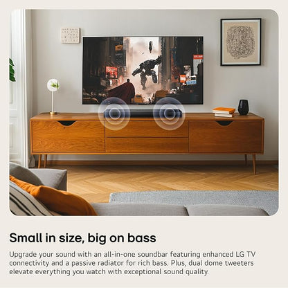 LG S20A 2.0 ch. Soundbar, Dolby Digital, TV Synergy, Wow Interface, DTS Digital Surround