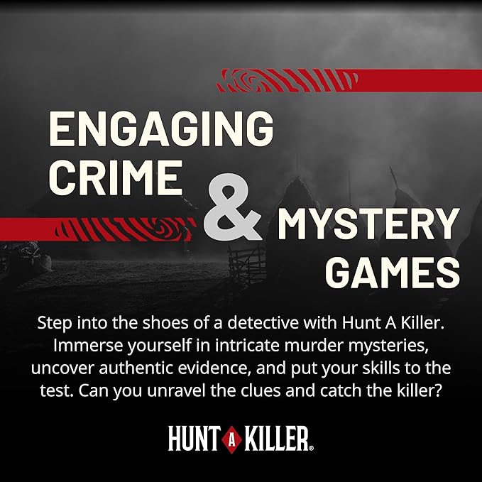 Hunt A Killer: Dead on The Vine, Solve a Murder at a Winery, Interactive Unsolved Mysteries Game, Mystery Box for Game Night, Murder Mysteries Card, Puzzle, and Board Games, for Players Age 14+