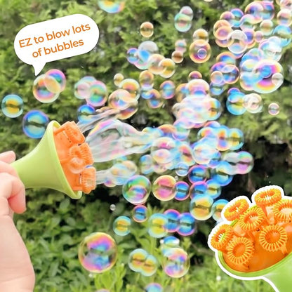 Innobaby Spike Long Lasting Outdoor Botanical Bubbles w/ 2 Blowers & Trays
