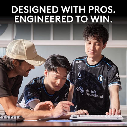Logitech G PRO X TKL Rapid Tenkeyless Gaming Keyboard (Hall-Effect) - Black | Hall-Effect Magnetic Analog Switches with Rapid Trigger, Lightsync RGB, Detachable USB-C Cable, Volume Roller & Media Buttons