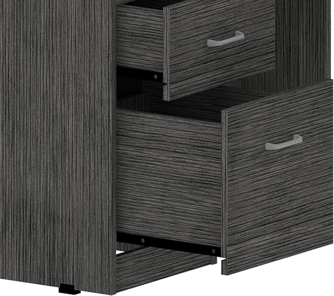 NicBex Kimberly-DW-00014-LWJ Home Office Desks, 47.2"x41.3"x30.4", Brown