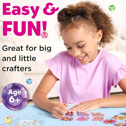 Creativity for Kids Big Gem Diamond Painting Axolotl| Mindful Summer Fun | Great Back to School Activities | Girl Toys and Crafts for Ages 6-8+