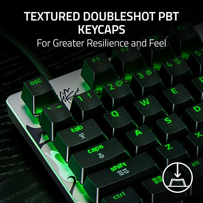 Razer Huntsman V3 Pro TKL 8KHz Esports Gaming Keyboard, Niko Edition | Analog Optical Switches Gen 2, Razer Snap Tap, Rapid Trigger, Adjustable Actuation, Media Controls