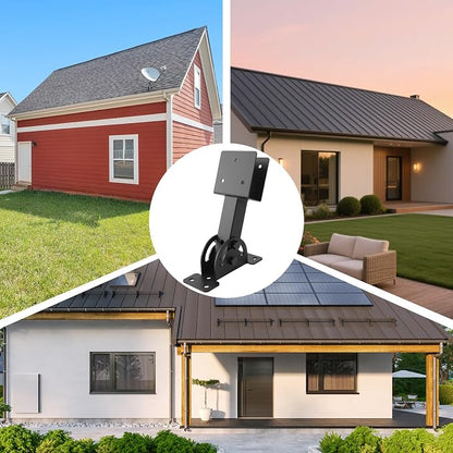 3 Pcs 2“x 4”Heavy Duty Roof Riser Brackets Kit | Adjustable Height Angle Pergola Brackets|Roof Riser Beam Bracket for Gazebos|Carports|and Patios