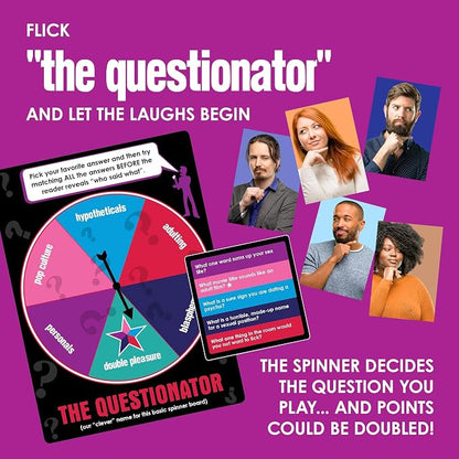 Loaded Questions Card Game for Adults – Funny Adult Party Game with 250+ Suggestive Questions, for Group Game Night