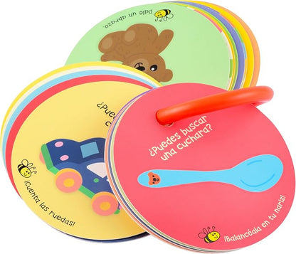 MOLLYBEE KIDS Toddler Scavenger Hunt Cards at Home (Spanish Edition) Tarjetas de busqueda de Tesoro para ninos pequenos En Casa